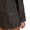 Classic Beadnell Wax Jacket in Olive Green by Barbour - Country Club Prep