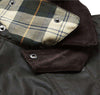 Classic Beadnell Wax Jacket in Sage Green by Barbour - Country Club Prep
