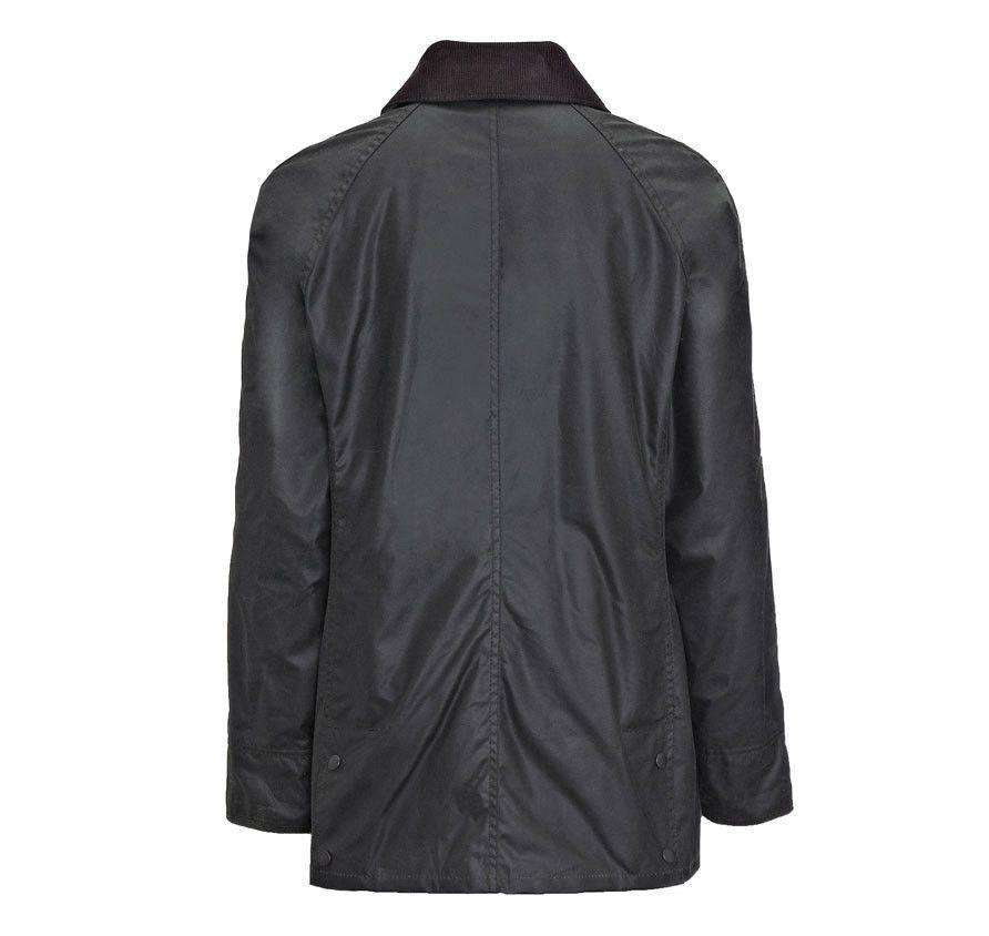 Classic Beadnell Wax Jacket in Sage Green by Barbour - Country Club Prep