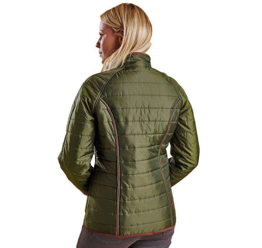 Fell Polarquilt Jacket in Olive by Barbour - Country Club Prep