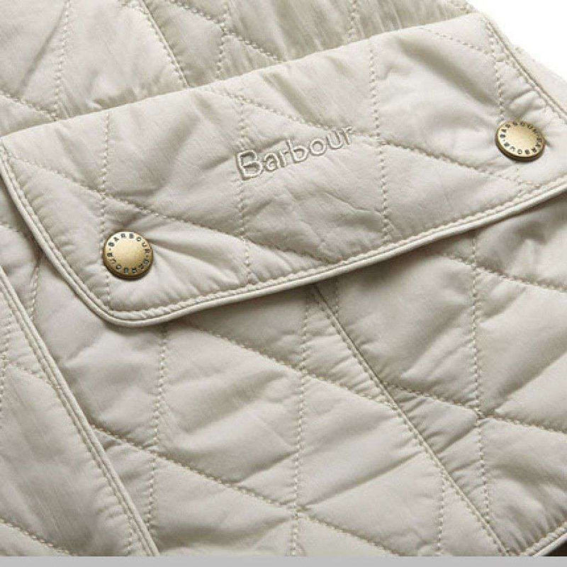 Flyweight Cavalry Jacket in Pearl/Stone by Barbour - Country Club Prep