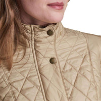 Flyweight Cavalry Quilted Jacket in Dark Stone by Barbour - Country Club Prep