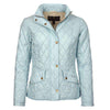 Flyweight Cavalry Quilted Jacket in Sterling Blue by Barbour - Country Club Prep