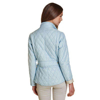 Flyweight Cavalry Quilted Jacket in Sterling Blue by Barbour - Country Club Prep