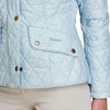 Flyweight Cavalry Quilted Jacket in Sterling Blue by Barbour - Country Club Prep