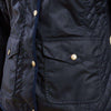 Holsteiner Wax Jacket in Navy by Barbour - Country Club Prep