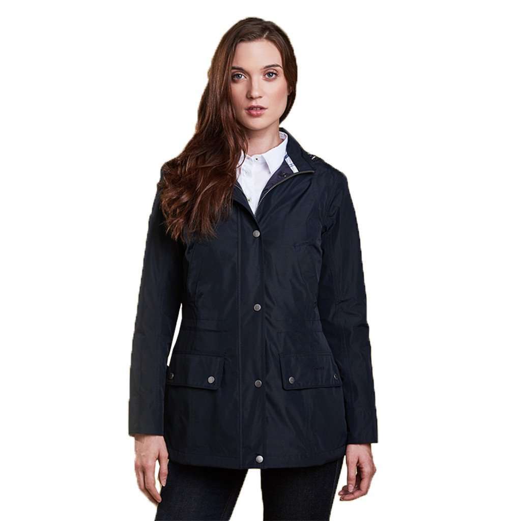 Kinnordy Jacket in Navy by Barbour - Country Club Prep