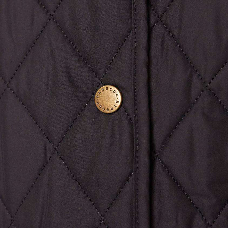 Montrose Quilted Jacket in Black by Barbour - Country Club Prep