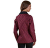 Montrose Quilted Jacket in Bordeaux by Barbour - Country Club Prep