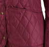 Montrose Quilted Jacket in Bordeaux by Barbour - Country Club Prep
