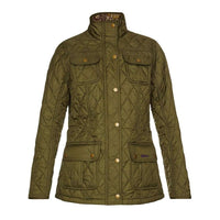 Morris Utility Quilted Jacket in Olive by Barbour - Country Club Prep