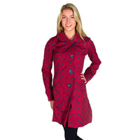 Red Rain Coat  with Blue Polka Dots by Hatley - Country Club Prep