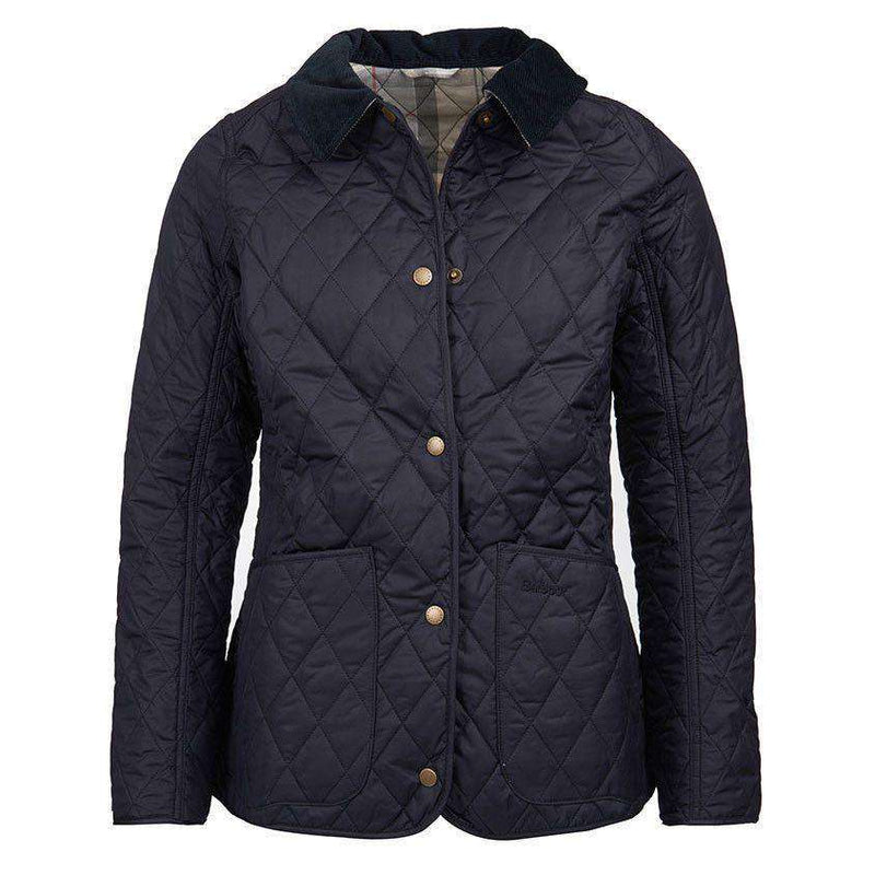 Barbour Spring Annandale Quilted Jacket in Navy – Country Club Prep