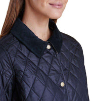 Spring Annandale Quilted Jacket in Navy by Barbour - Country Club Prep