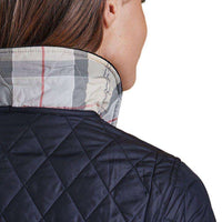 Spring Annandale Quilted Jacket in Navy by Barbour - Country Club Prep