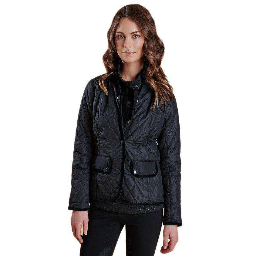 Terrain Quilted Jacket in Black by Barbour - Country Club Prep