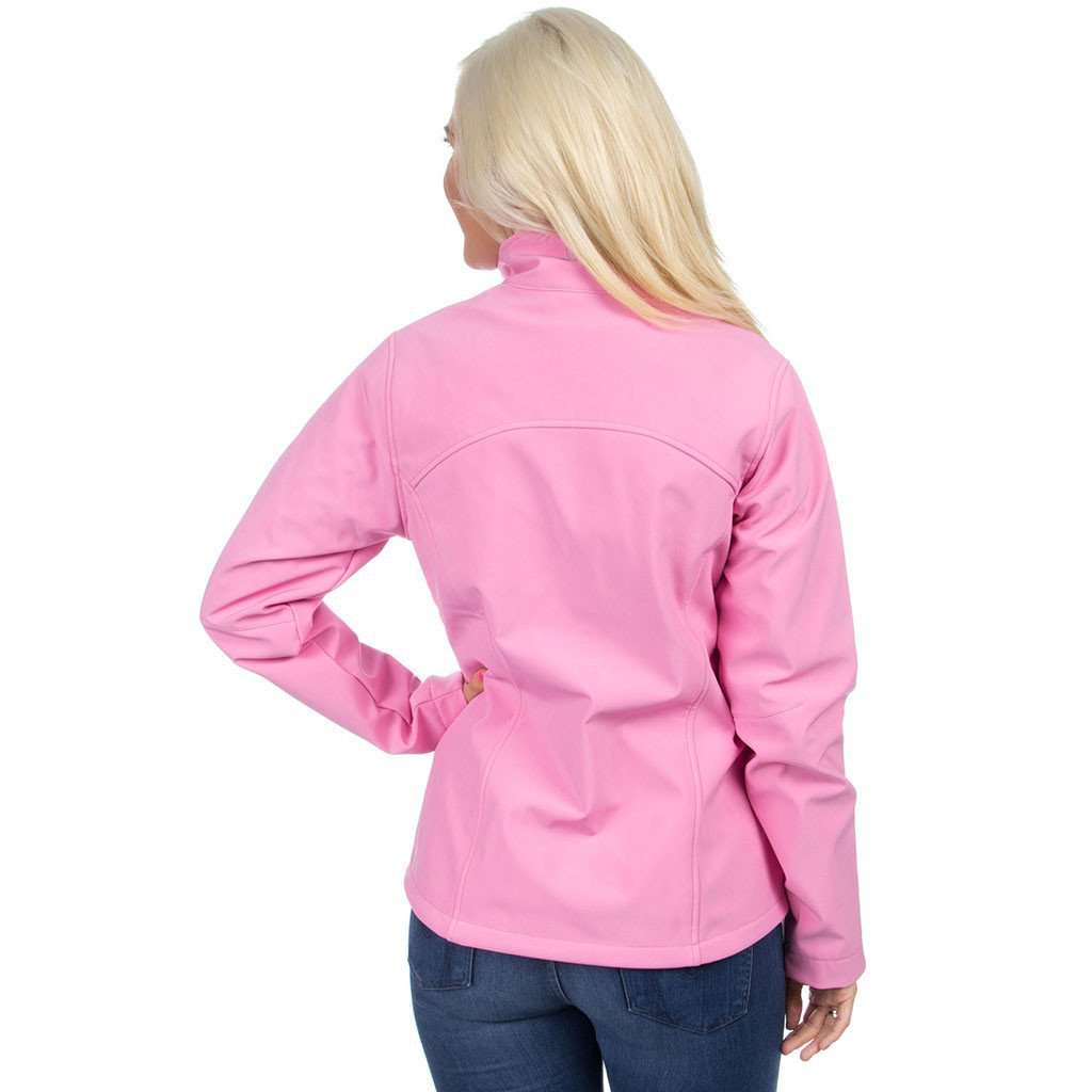 The Bradford Soft Shell Jacket in Pink by Lauren James - Country Club Prep