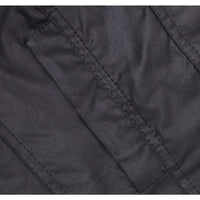 The Squire Waxed Jacket in Black by Barbour - Country Club Prep