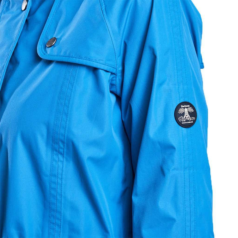 Trevose Waterproof Jacket in Beachcomber Blue by Barbour - Country Club Prep