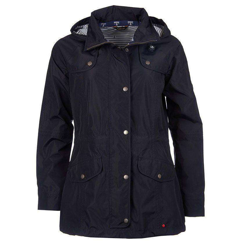 Trevose Waterproof Jacket in Navy by Barbour - Country Club Prep