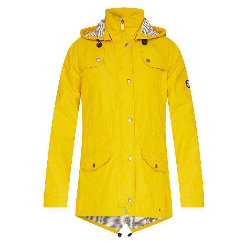 Trevose Waterproof Jacket in Yellow by Barbour - Country Club Prep