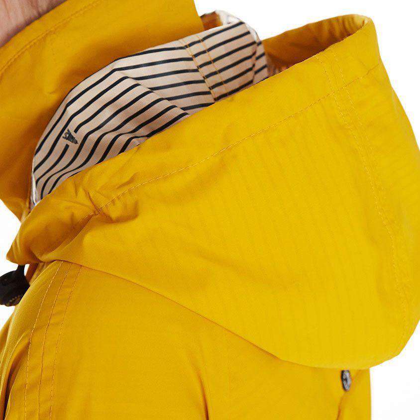 Trevose Waterproof Jacket in Yellow by Barbour - Country Club Prep