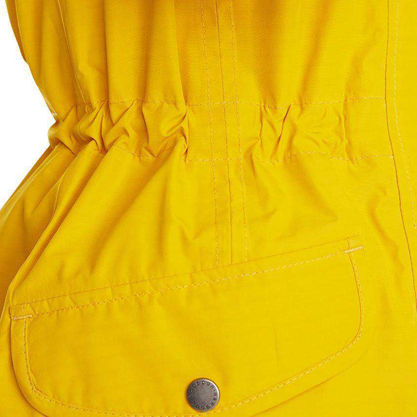Barbour Trevose Waterproof Jacket in Yellow – Country Club Prep