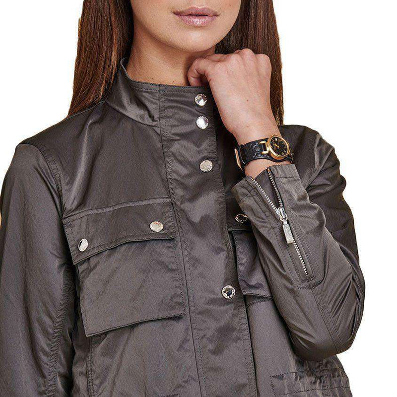 Viscon Casual Jacket in Dark Grey by Barbour - Country Club Prep