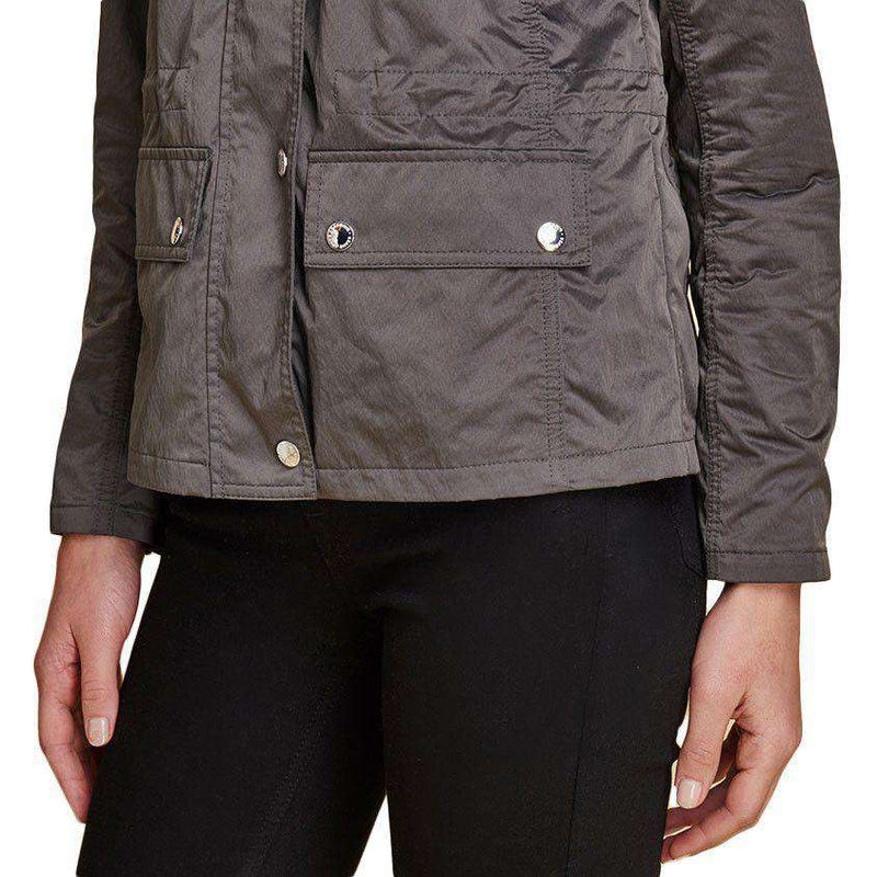 Viscon Casual Jacket in Dark Grey by Barbour - Country Club Prep