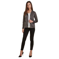 Viscon Casual Jacket in Dark Grey by Barbour - Country Club Prep