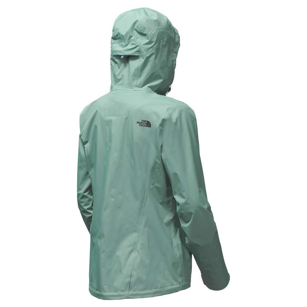 Women's Venture 2 Jacket in Trellis Green by The North Face - Country Club Prep