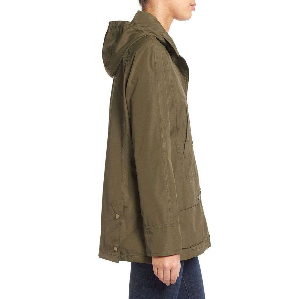 Wytherstone Waterproof Jacket in Army Green by Barbour - Country Club Prep