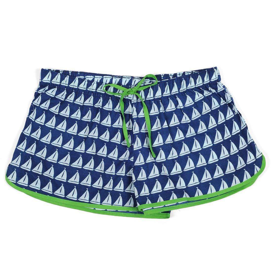 Annapolis Women's Boxers in Navy by Malabar Bay - Country Club Prep