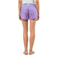 Women's Skipjack Lounge Short in Lilac Purple by Southern Tide - Country Club Prep
