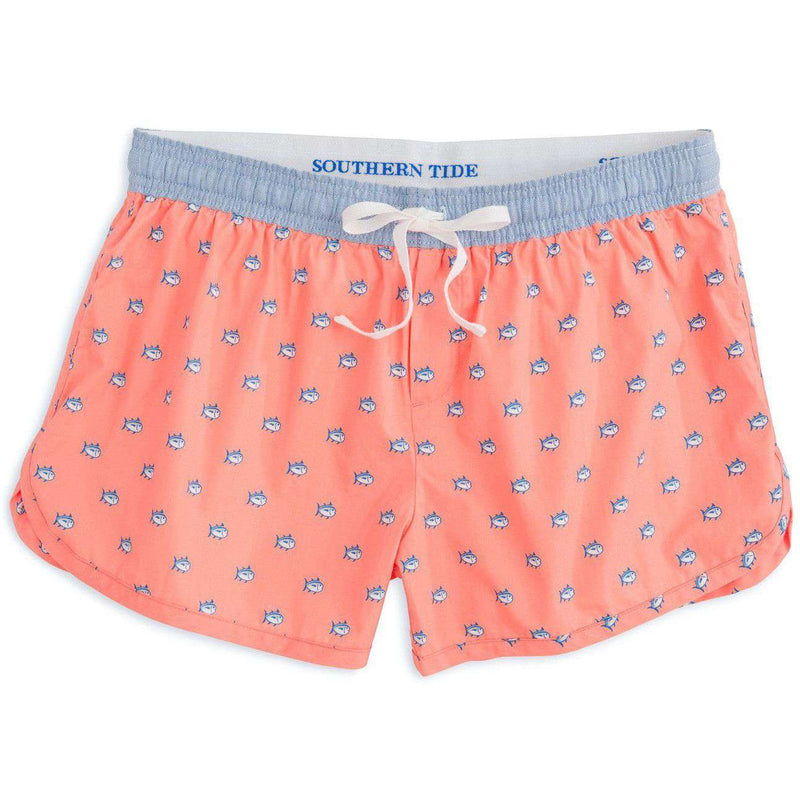 Women's Skipjack Lounge Short in Mai Tai by Southern Tide - Country Club Prep