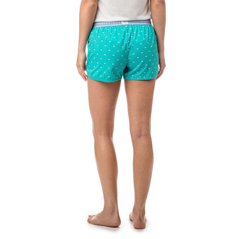 Women's Skipjack Lounge Short in Patina by Southern Tide - Country Club Prep