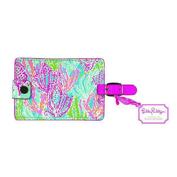 Luggage Tag in Let's Cha Cha by Lilly Pulitzer - Country Club Prep