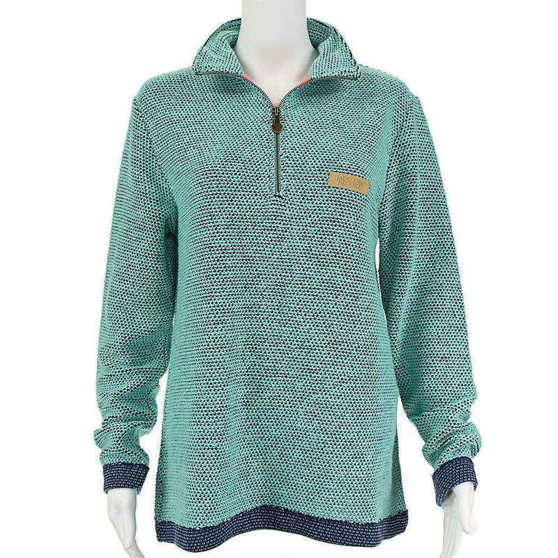 Boyfriend Pullover in Mint by Jadelynn Brooke - Country Club Prep