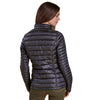 Clyde Short Baffle Quilted Jacket in Ash Grey by Barbour - Country Club Prep