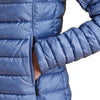 Clyde Short Baffle Quilted Jacket in Cool Blue by Barbour - Country Club Prep