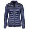 Clyde Short Baffle Quilted Jacket in Royal Navy by Barbour - Country Club Prep