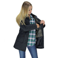 Eigg Waterproof Jacket in Navy by Barbour - Country Club Prep