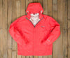 FieldTec Rain Jacket in Neon Coral by Southern Marsh - Country Club Prep