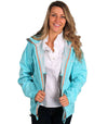 FieldTec Rain Jacket in Ocean Green by Southern Marsh - Country Club Prep