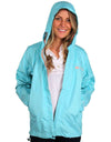 FieldTec Rain Jacket in Ocean Green by Southern Marsh - Country Club Prep