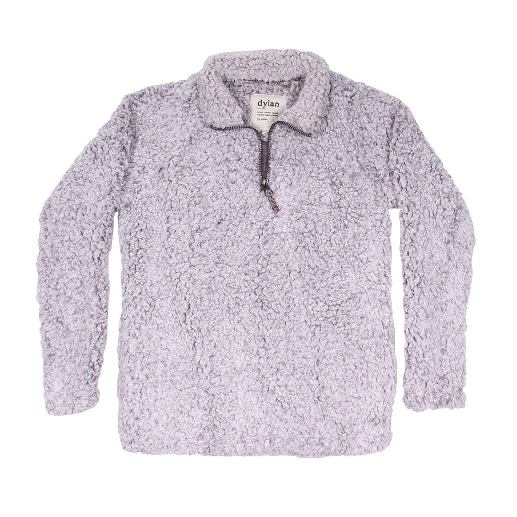 Frosty Tipped Women's Stadium Pullover in Heather by True Grit (Dylan) - Country Club Prep