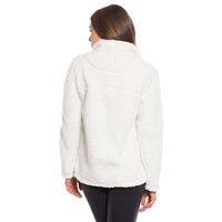 Frosty Tipped Women's Stadium Pullover in Ivory by True Grit (Dylan) - Country Club Prep