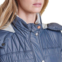 Gaiter Quilted Jacket in Washed Charcoal by Barbour - Country Club Prep