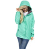 Preptec Rain Jacket in Seafoam by Lauren James - Country Club Prep