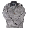 Quarter Zip Sherpa Pullover in Alloy Grey by The Southern Shirt Co. - Country Club Prep